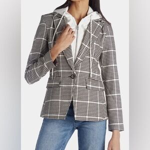 BLUE REVIVAL
HOODED HELEN BLAZER-HOUNDSTOOTH